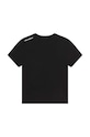 Chłopiec Karl Lagerfeld t-shirt bawełniany dziecięcy Z25393.116.152 czarny