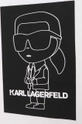 білий Дитяча бавовняна футболка Karl Lagerfeld