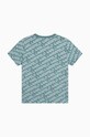 Karl Lagerfeld t-shirt bawełniany dziecięcy Z25395.162.174 zielony SS23