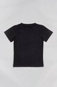 zippy t-shirt bawełniany dziecięcy ZKBAP0303.23011 czarny SS23