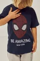 Παιδικό βαμβακερό μπλουζάκι zippy x Spiderman Για αγόρια