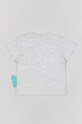 Chłopiec zippy t-shirt bawełniany niemowlęcy ZBBAP0303.23015 szary