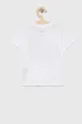 Dječja pamučna majica kratkih rukava Quiksilver bijela