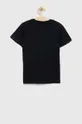 Dětské bavlněné tričko Quiksilver černá
