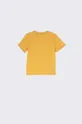 Coccodrillo t-shirt bawełniany dziecięcy żółty