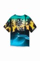 Dječja pamučna majica kratkih rukava Desigual šarena 23SBTK15