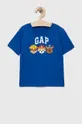 mornarsko modra Otroška kratka majica GAP x Paw Patrol Fantovski