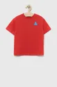 красный Детская хлопковая футболка GAP Для мальчиков