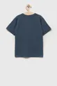 Otroška bombažna kratka majica Abercrombie & Fitch modra