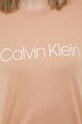 Bombažna kratka majica Calvin Klein K20K202142.PPYX oranžna