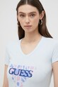 Тениска Guess син W3RI59.J1314