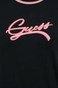 czarny Guess t-shirt bawełniany