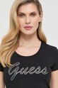 Футболка Guess чорний W3RI50.J1314