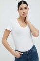 Guess t-shirt regular biały W3RI14.J1314