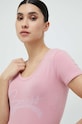 Odzież Guess t-shirt W3RI14.J1314 różowy