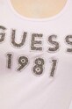 Памучен топ Guess W3RP07.K1814 розов