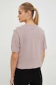 Одежда Хлопковая футболка Guess V3RI08.I3Z14 фиолетовой