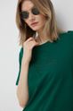 σκούρο πράσινο Βαμβακερό μπλουζάκι Tommy Hilfiger Γυναικεία