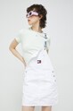 Majica kratkih rukava Tommy Jeans zelena DW0DW14876.PPYX