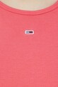 Top Tommy Jeans ροζ DW0DW14875.PPYX