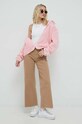 Топ Tommy Jeans DW0DW14875.PPYX бял SS23