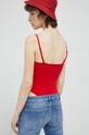 Oblečenie Body Tommy Jeans DW0DW14882.PPYX červená