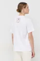 λευκό Βαμβακερό μπλουζάκι Victoria Beckham