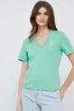 zielony Calvin Klein Jeans t-shirt bawełniany