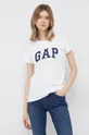 Бавовняна футболка GAP 2-pack темно-синій