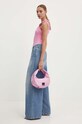 Top Karl Lagerfeld Jeans 231J1701 ružová SS24
