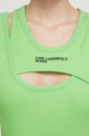 Karl Lagerfeld Jeans top 231J1701 verde