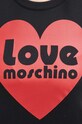 Love Moschino t-shirt bawełniany W.4.F15.4A.M.4405 czarny
