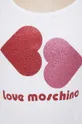 bijela Top Love Moschino