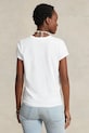 Polo Ralph Lauren tricou din bumbac 211898698 alb AA00