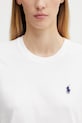 Polo Ralph Lauren t-shirt in cotone bianco 211898698