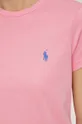 ροζ Βαμβακερό μπλουζάκι Polo Ralph Lauren
