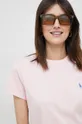 różowy Polo Ralph Lauren t-shirt bawełniany