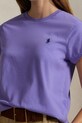 Bavlnené tričko Polo Ralph Lauren fialová 211898698