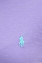 Bavlněné tričko Polo Ralph Lauren 211898698 fialová
