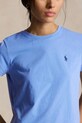Βαμβακερό μπλουζάκι Polo Ralph Lauren μπλε 211898698