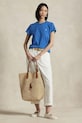 Одяг Бавовняна футболка Polo Ralph Lauren 211898698 блакитний