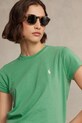 Polo Ralph Lauren t-shirt bawełniany turkusowy 211898698