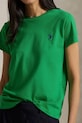 Polo Ralph Lauren tricou din bumbac verde 211898698