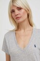 Bavlnené tričko Polo Ralph Lauren 211902403 sivá
