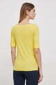 Îmbrăcăminte Lauren Ralph Lauren Tricou de damă cu bumbac 200654963 galben