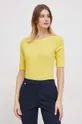 żółty Lauren Ralph Lauren t-shirt