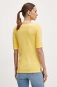 Ρούχα Lauren Ralph Lauren t-shirt γυναικείο με βαμβάκι 200654963 κίτρινο