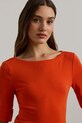 Tričko Lauren Ralph Lauren oranžová 200654963