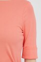Lauren Ralph Lauren t-shirt 200654963 pomarańczowy