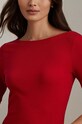 Oblačila Kratka majica Lauren Ralph Lauren 200654963 rdeča